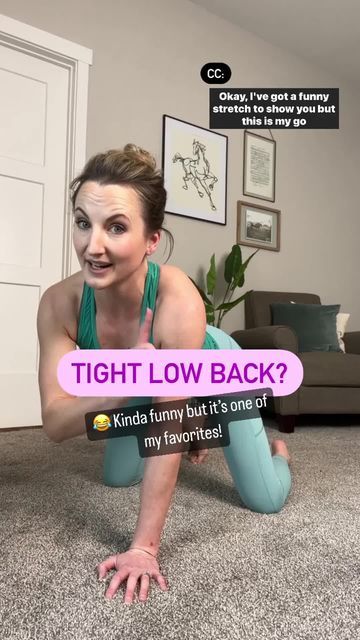 Stretches For Lower Back And Hip Pain, Low Back Tightness, Tight Lower Back Pain, Low Back Exercises Women, Hip Health, Low Back Exercises, Hip Flexor Pain, Strong Glutes, Hip Brace