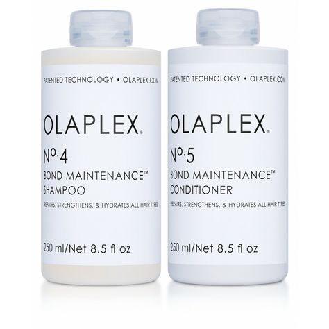 ($56 Value) Olaplex No. 4 and No. 5 Shampoo and Conditioner Set, 8.5oz - Walmart.com Opalex Hair Shampoo And Conditioner, Olaplex Shampoo, Restore Damaged Hair, Shampoo And Conditioner Set, Hair Essentials, Apricot Kernel Oil, Hair Repair, Beauty Store, No 5