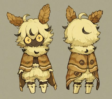 Moth Boy Character, Moth Creature Design, Moth Oc Design, Moth Dnd Character, Cool Characters Design, Chibi Game Character, Moth Boy Oc, Moth Anime, Moth Oc Art