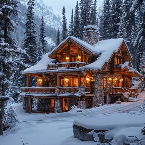 Winter Cabin Exterior, Alaskan House, Bloxburg Cabin, Cabin In Alaska, Alaska Homes, Hunting Cabins, Alaska House, Cabin Aesthetic, Log Cabin Rustic