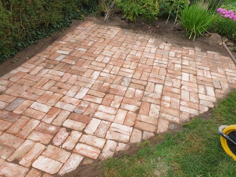 Brick Paving Ideas, Red Brick Paving, Paver Patterns, Succulent Garden Landscape, Paving Ideas, Walkway Ideas, Brick Paving, Shed Home, Pool Decor