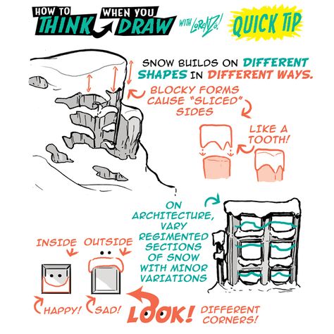 How to draw SNOW - QUICK TIP! by https://www.deviantart.com/studioblinktwice on @DeviantArt How To Draw Snow, Snow Drawing, How To Draw Fur, Etherington Brothers, Painting The Roses Red, Illustration Tutorial, Space Drawings, Comic Tutorial, Art Advice