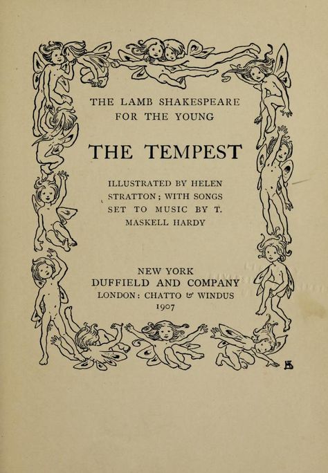 The tempest : Lamb, Charles, 1775-1834 : Free Download, Borrow, and Streaming : Internet Archive The Tempest Aesthetic, Folklore Book Cover, Directors Notebook, Tempest Shakespeare, Shakespeare Aesthetic, The Tempest Shakespeare, Eric Gill, Ink Pot, Public Domain Books