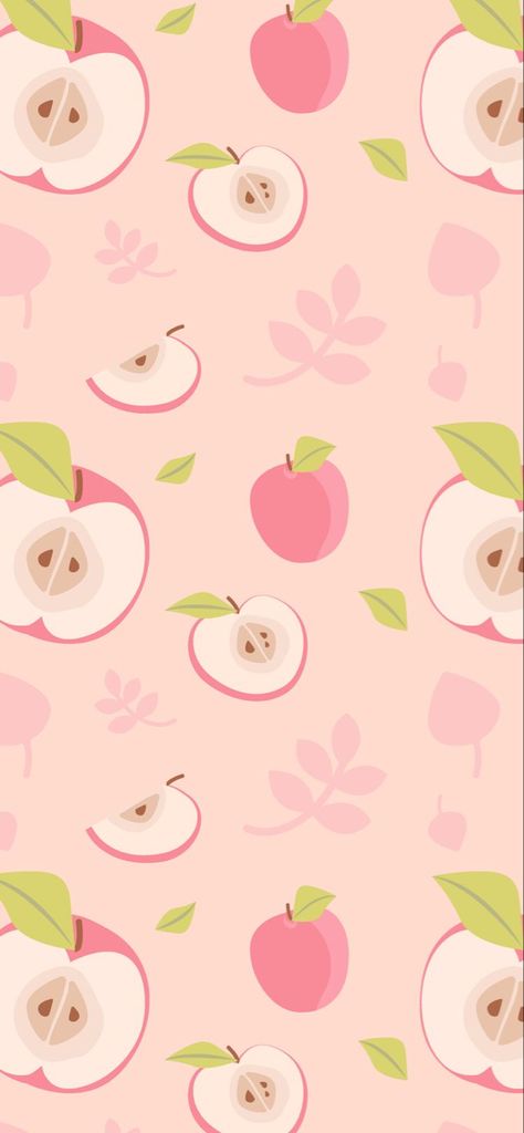 Fruity Background Aesthetic, Apple Fruit Wallpaper Aesthetic, Fruits Aesthetic Wallpaper, Wallpaper Light Pink Aesthetic, Fruits Wallpaper Aesthetic, Apple Background Wallpapers, Apple Aesthetic Wallpaper, Apple Wallpaper Aesthetic, Fruit Wallpaper Aesthetic