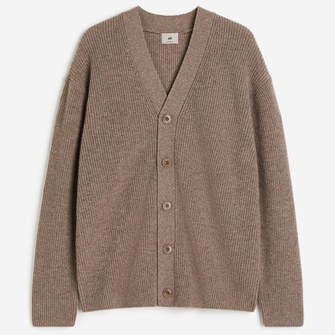 Great Transitional Fine Gage Taupe Wool Cardigan - H&M Premium Wool Sweater. Great Capsule Wardrobe Piece. Never Worn. Smoke Free Home. Excellent Quality. Fall Thrift, Capsule Wardrobe Pieces, Thrift Inspo, Small Women, Cozy Sweater, Wool Cardigan, Cozy Sweaters, Wool Sweater, Wool Sweaters