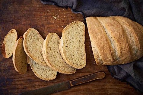 Tuscan-Style Bread with Herbs Recipe | King Arthur Baking: This simple Tuscan-style bread is laced with dried herbs. Bread With Herbs, Italy Cooking Class, Tuscan Bread, Cortona Italy, Culinary Lessons, Cooking For A Group, King Arthur Baking, King Food, Herb Recipes