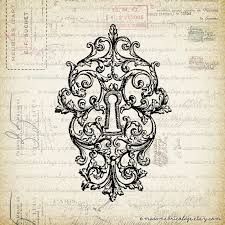 sexy tattoo idea Keyhole Chest Tattoo, Victorian Key Tattoo, Victorian Style Tattoo Sleeve, Victorian Tattoo Ideas, Keyhole Tattoo, Victorian Tattoo, Lock Tattoo, Victorian Key, Key Tattoos