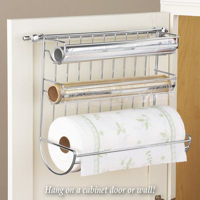 Triple Kitchen Roll Holder Dispenser Rack Kitchen Roll Dispenser, Kitchen Roll Storage Ideas, Diy Kitchen Roll Holder, Kitchen Roll Holder Ideas, Kitchen Holder Ideas, Kitchen Roll Holder, Kitchen Organisation, Collections Etc, Kitchen Roll