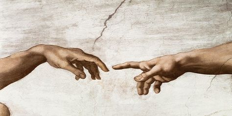 Michelangelo Paintings, Kertas Vintage, The Creation Of Adam, Hands Art, Rennaissance Art, Cocoppa Wallpaper, Desktop Wallpaper Art, Art Print Display, Desenho Tattoo