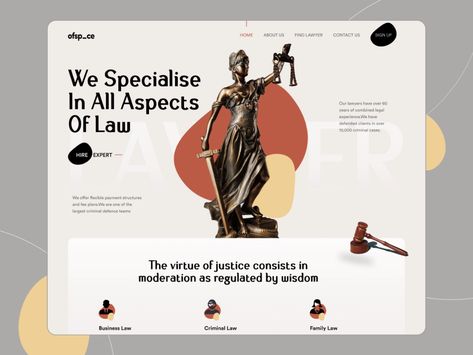 Law Firm Advertising, Lawyer Landing Page, Legal Website Design, Law Graphic Design, Law Website Design, Legal Branding, Creative Landing Page Design, Lawyer Website Design, Lawyer Branding