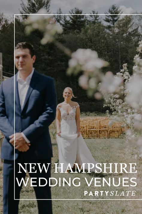 New Hampshire wedding venues offer everything from beachfront views to lush woodlands. We've complied a list of 10 stunning wedding venues in New Hampshire — keep reading to start planning, now. Wedding Venues New Hampshire, New Hampshire Wedding Venues, Nh Wedding Venues, Nh Wedding, New Hampshire Wedding, Romantic Wedding Venue, Stunning Wedding Venues, Low Cost Wedding, Viking Wedding