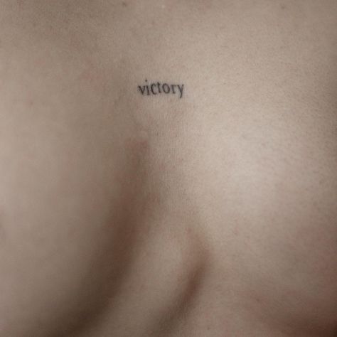 A LITTLE VICTORY. #digital #seattlephotographer #documental Invictus Tattoo, Victory Tattoo, Pjo Dr, Man Tattoo, Tattoo Time, Simple Tattoo Designs, Tattoo Desings, Simple Tattoo, Time Tattoos