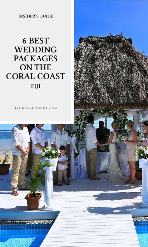 Fiji Wedding Ideas, Fiji Wedding Reception, Fiji Coral Coast, Plan Your Own Wedding, Honeymoon Tips, Fiji Wedding, Romantic Resorts, Pacific Islands, Wedding 2024