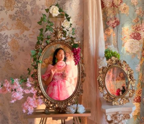 Rococo Photoshoot, Selkie Aesthetic, Filming Ideas, Selkie Dress, Debut Ideas, Front Door Christmas Decorations, Dreamy Photography, Photoshoot Studio, Birthday Shoot