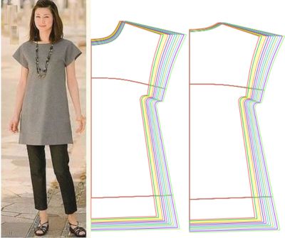 Images By . . On Dikiş 66D Extended Shoulder Sleeve, Blouse Pattern Free, Sewing Dress Form, T Shirt Sewing, T Shirt Sewing Pattern, Easy Dress Sewing Patterns, Trendy Sewing Patterns, Shirt Sewing, Dress Sewing Tutorials