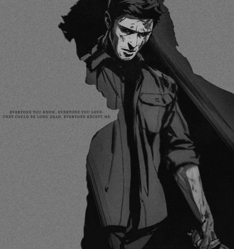 Dean Winchester Fanart, Destiel Tumblr, Sam E Dean, Demon Dean, Quantic Dream, Supernatural Fan Art, Supernatural Art, Supernatural Pictures, Ghost Busters