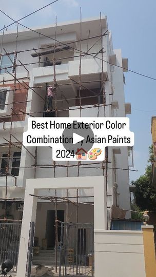 31K reactions · 1.1K shares | Luxury exterior color combination from Asian Paints.   Follow for more   Zeal Arch Architects & Interior designers  Chennai.  #exteriordesign #architect #ArchitecturalDesign #housedesign #elevation | Zeal Arch | Yuvan Shankar Raja, Vrusha Balu · Spark (From "The Greatest Of All Time")[Tamil] Home Exterior Colors Combinations, Exterior Paint Combinations, Yuvan Shankar Raja, Asian Paints Colours, Best Exterior House Paint, Exterior Color Combinations, Exterior House Colors Combinations, The Greatest Of All Time, Luxury Exterior