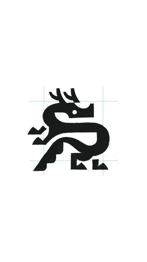 Free Logo Maker | Create Your Logo in 5 Minutes - Fiverr Mythical Asian Dragon creature logomark design sketching process credit: @anhdodes - Anh Do - logo designer ideas & inspiration: dragon, deer, crocodile, reptile, bird, eagle, falcon, horse, sky, flying, Asia, mythology, fantasy, fiction, fairy tale, book, fire, weather, thunder, rain,... Dragon Creature, Logomark Design, Typographie Logo, Bird Eagle, Design Sketching, Logo Animal, Desain Buklet, Logo Sketches, Inspiration Logo Design