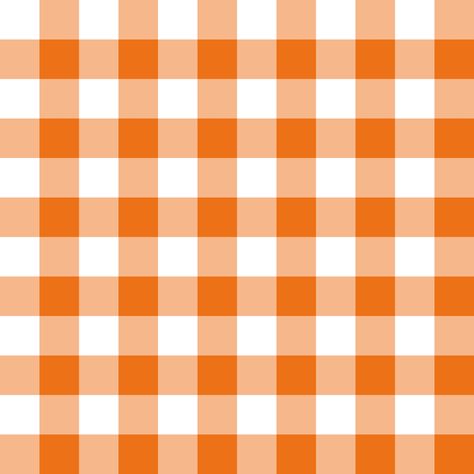 Orange Gingham, Orange Square, Stylist Tattoos, Fall Theme, Gingham Pattern, Color Naranja, Wall Background, Red Gingham, Pink Gingham