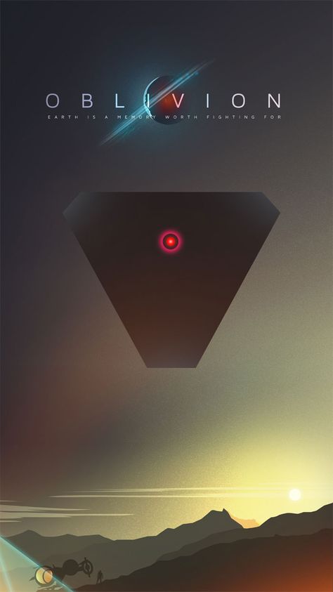 Alternative movie poster for Oblivion by Ciaran Monaghan Oblivion Movie, The Last Samurai, Arte Alien, Sci Fi Films, I Love Cinema, Fiction Movies, Minimal Movie Posters, Movie Posters Design, Science Fiction Film