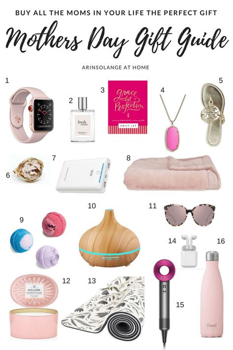 A guide with tons of great gift ideas for all the moms in your life.  Make sure to check out this post if you\'re mothers day shopping for mom or grandma, and you will be sure to find something they will love! https://www.arinsolangeathome.com #mothersday #mothersdaygift #giftguide Easy Birthday Gifts, Mother Christmas, Diy Gifts For Mom, Gift Ideas For Mom, Expensive Gifts, Best Gifts For Mom, Mom Christmas, Christmas Mom, Diy Crafts For Gifts