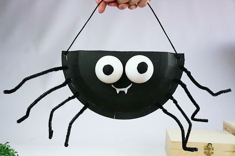 Sac Halloween, Strašidelný Halloween, Dulceros Halloween, Bricolage Halloween, Halloween Crafts Preschool, Halloween Arts And Crafts, Puppet Crafts, Manualidades Halloween, Easy Halloween Crafts