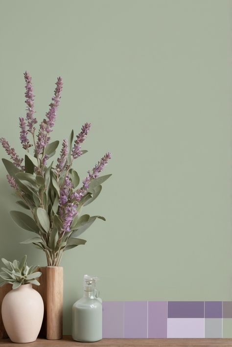 Discover the top 10 amazing benefits of incorporating "a" into your daily routine. Improve your life starting today. #ad     #Colortrend #wallpaint2024  #color2024  #DIYpainting  ##DIYhomedecor  #Fixhome Lilac And Green Bathroom, Sage And Lavender Kitchen, Sage Green Beauty Salon, Sage Green Lavender Color Palette, Sherwin Williams Succulent Green, Lavender And Sage Bedroom, Light Green Study, Sage And Lavender Bedroom, Lilac Color Palette