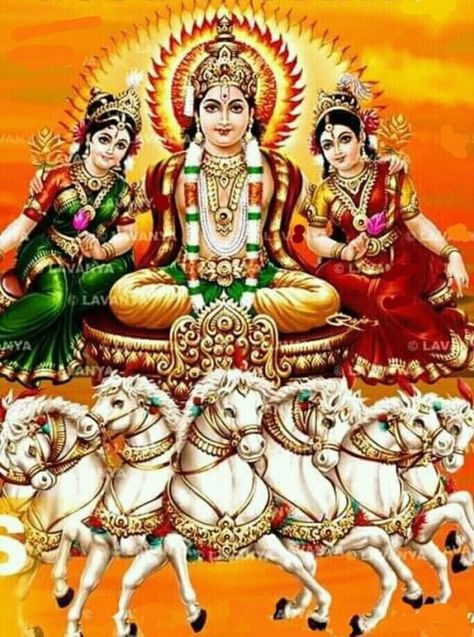 Surya Narayana Surya Narayan, Lord Surya, Surya Dev, Lord Murugan Wallpapers, Hindu Statues, Hanuman Pics, Lakshmi Images, Indian Goddess, Lord Shiva Family