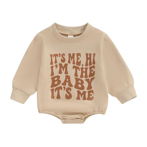 Baby Neutral Clothes, Summer Outfit Accessories, Sweatshirt Romper, Newborn Baby Girl Clothes, Boys Fall Outfits, Newborn Clothing, Youngest Daughter, Neutral Baby Clothes, Funny Baby Clothes