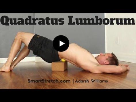 Quadratus Lumborum Stretch, Ql Stretch, Quadratus Lumborum, Psoas Release, Sciatica Symptoms, Massage For Men, Trigger Point Therapy, Tight Hip Flexors, Psoas Muscle