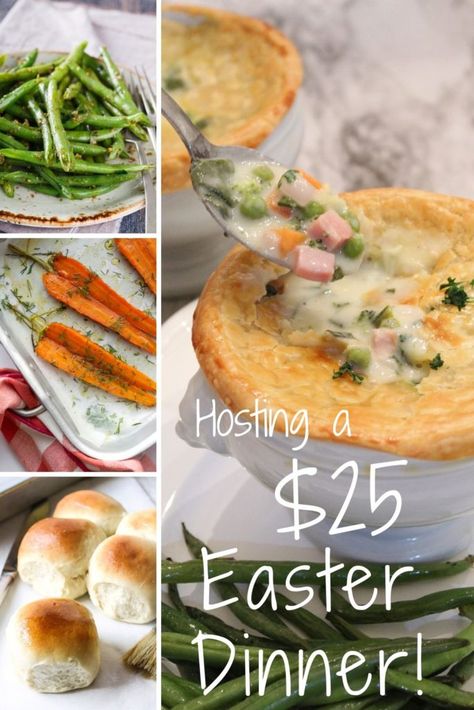 Easter Dinner Sides, Dinner Hosting, Hosting Easter, Easy Easter Dinner, Lunch On A Budget, Easter Dinner Menus, Dinner Suggestions, Easter Lunch, Easter Menu