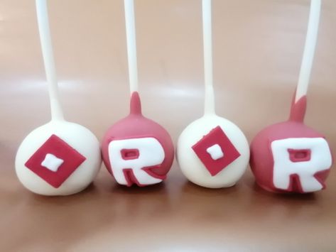 Roblox cake pops Roblox Cake Pops, Bolo Da Hello Kitty, Video Game Cakes, Roblox Party, Roblox Cake, Cake Pops, Video Game, Birthday Parties, Party Ideas