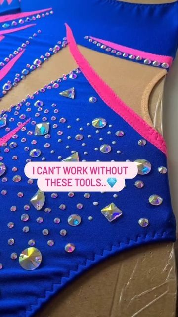 Sara Wahlberg|Costume design on Instagram: "My favorite bling-tools is...💎😍 ..the tray and waxpen 😍 The tray helps to flip the stones around with just a little shake. And the waxpen is just amazing for picking up and place all the smaller stones. They are booth so easy to work with. 💎 Have you tried a waxpen for your bling? Or do you prefer something else for picking them up? Tweezer or totally by hand? I'm curious 👀👇 And if you found this reel helpfull tag someone who should also see this Baton Twirling Costumes, Baton Costumes, Twirling Costumes, Baton Twirling, October 19, Skating Dresses, Tag Someone Who, Have You Tried, Something Else