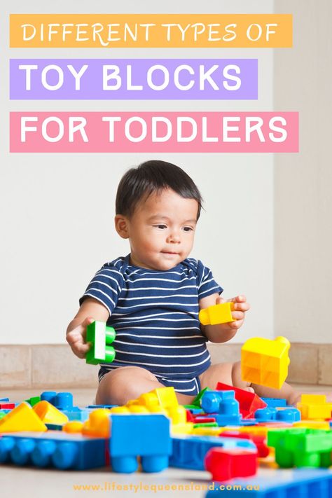 Building blocks are a great toy for kids, and are particularly challenging and enjoyable for toddlers and preschoolers who are eager to learn shapes, counting, and other learning activities. Visit the blog to read more about the benefits of toddlers building with blocks, and different types of blocks they can play with! #toddlers #play #preschool Play Preschool, Toddler Gym, Blocks For Kids, Learn Shapes, Blocks Preschool, Toddler Parenting, Blocks For Toddlers, Kids Activities At Home, Learning Stories