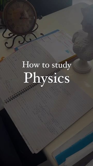 ˗ˏˋ STUDY ˊˎ˗ AESTHETIC • Pro: GIRLS IN STEM on Instagram: "how to study physics ⬇️ ☄️𝐨𝐯𝐞𝐫𝐯𝐢𝐞𝐰 An overview of your course can help you organize your efforts and increase your efficiency. To understand and retain data or formulas, you should see the underlying principles and connecting themes. ☄️𝐫𝐞𝐚𝐝 𝐚𝐜𝐭𝐢𝐯𝐞𝐥𝐲 Read actively with questions in mind. A passive approach to reading physics wastes your time. Read with a pencil and paper beside the book to jot down questions and notes How To Study Physics One Day Before Exam, How To Study Like A Pro, Physics Girl Aesthetic, Studying Physics Aesthetic, Physics Student Aesthetic, Physics Girl, Aesthetic Study Notes, Stem Girl, Study Physics