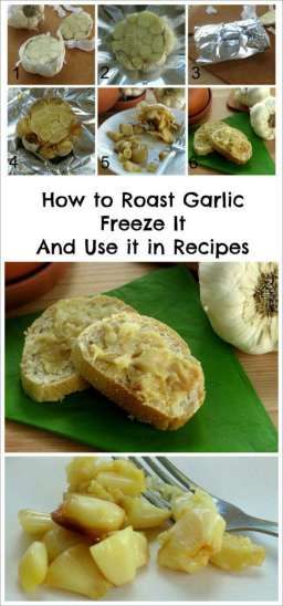 Want an easy way to add healthy flavor to your next recipe? Follow these tips on how to roast garlic cloves, freeze them and use them in your dinner tonight. By @DinnerMom Roast Garlic Cloves, Freezing Garlic, How To Roast Garlic, Roast Garlic, Roasted Garlic Cloves, One Pot Dinners, How To Roast, Garlic Recipes, Vegetarian Dinners