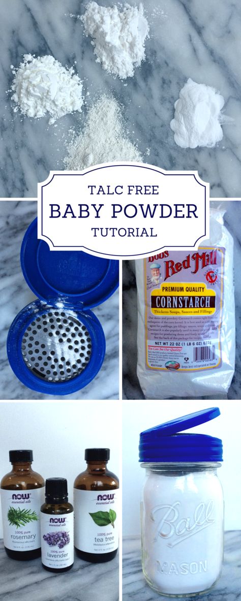 Talc-Free-Baby-Powder2 Rosemary Tea, Book Publisher, Powder Recipe, Diy Body Care, Bath And Body Care, Body Powder, Homemade Baby, Diy Body, Baby Powder