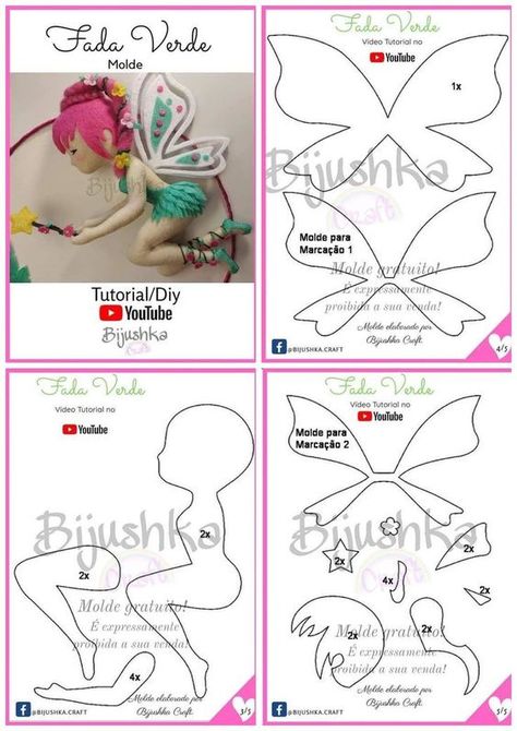 Free Felt Doll Patterns Printables, Felt Doll Pattern, Felt Doll Patterns, Doll Making Patterns, Fabric Doll Pattern, Teddy Bear Sewing Pattern, Felt Toys Patterns, Felt Animal Patterns, Felt Crafts Patterns