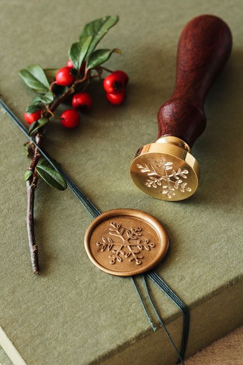 Wax Stamps, Chirstmas Decor, Stamp Diy, Seal Gifts, Sealing Wax, Wax Stamp, Christmas Stamps, Wrapping Ideas, Wax Seal Stamp