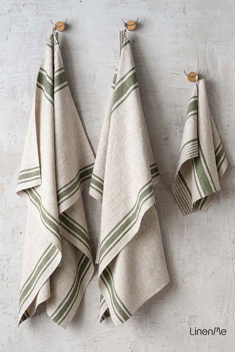 At LinenMe we are committed to creating long-lasting, beautiful homewares and clothing that has a minimal impact on the environment. Guest Hand Towels, Linen Hand Towels, Linen Bath Towels, Elegance Style, Towel Crafts, Linen Tea Towel, Linen Textile, Linen Towels, Towels Design