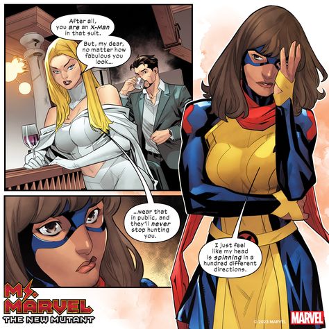 Ms. Marvel Ms. Marvel, The New Mutants, Omniscient Readers Viewpoint, Ms Marvel, X Man, Marvel X, X Men, Marvel Comics, Marvel