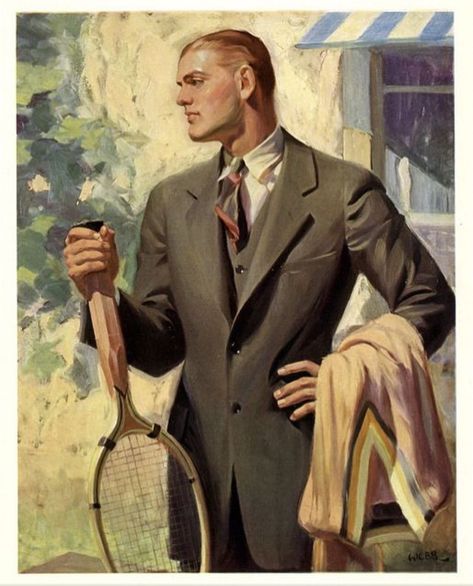 Men In The 1920s, Leyendecker Illustrations, 1920s Fashion Illustration, Fashion Illustration Men, Leyendecker Art, Vintage Illustration Art, Mens Fashion Illustration, Art Men, Fashion Illustration Vintage