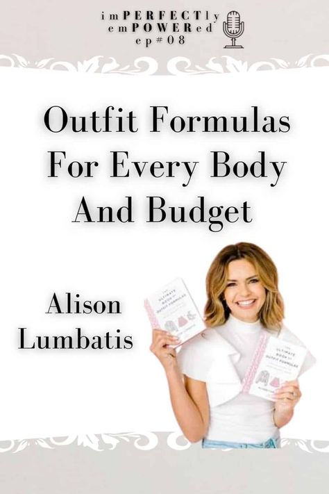 Join us as Alison Lumbatis reveals her outfit formulas for every body and budget to build your wardrobe, and make it easy to get dressed using items from your closet. Tap on this pin to get these tips and more with Ahna Fulmer // HammersNHugs.com. #fashion #capsulewardrobe #outfitformulas Outfit Formulas Alison Lumbatis, Outfit Formulas Women, Alison Lumbatis, Build Your Wardrobe, Skincare Organization, Outfit Formulas, Skin Care Items, Oral Health Care, Skincare Review