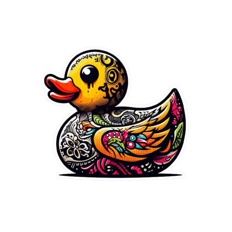 Gap Filler Tattoo, Lover Tattoo, Duck Tattoos, Fantasy Tattoos, Graffiti Doodles, Duck Art, Knee Tattoo, Sticker Water Bottle, Unicorn Art