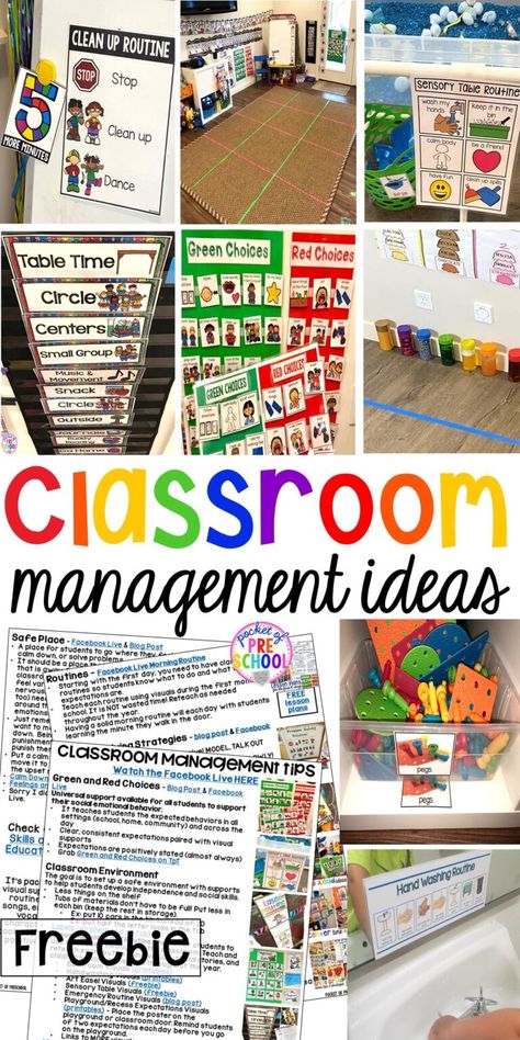 Ideas For Pre K Classroom, Behavior Preschool Ideas, Kindergarten Check In System, Pre K Teaching Strategies, Prek Behavior System, Classroom Management Kindergarten Behavior System, Pre K Circle Time Set Up, Gsrp Classroom Set Up, Setting Up Preschool Classroom