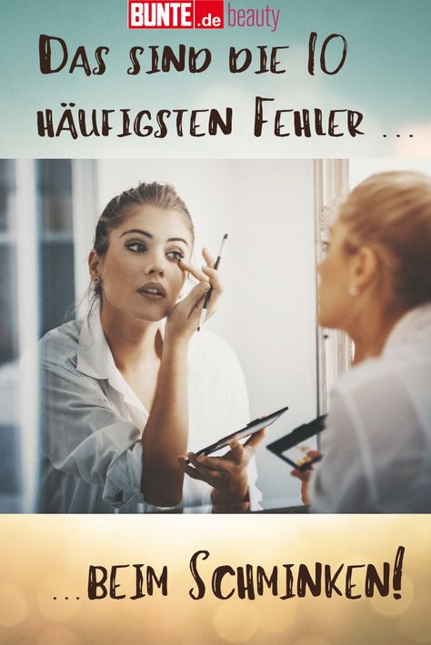 Verklebte Mascara, unnatürliche Augenbrauen und ein misslungener Eyeliner? Schluss damit! Wie du dein Gesicht grundierst, müde Augenringe coverst und ein traumhaftes Tages Make-Up schminkst, verraten wir dir: Hier kommen die 10 ultimativen Profi-Tipps! #fehler #schminken #schminktipps Selena Gomez Hair, Horror Make-up, Civil Wedding Dresses, Best Mascara, Makeup Tricks, How To Apply Mascara, Civil Wedding, Contour Makeup, How To Apply Makeup