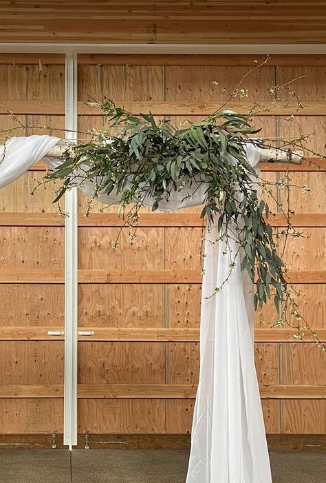 The diy spring wedding arbor is perfect for your outdoor ceremony. See how easy it is to make and how much money you’ll save!

Put your own personal spin on a traditional wedding arbor with this simple DIY! Decorated Arbor For Wedding, Simple Wedding Arbor Diy, Fake Flower Arbor, Diy Wedding Arch Greenery, Diy Arbour Flowers, Farm Wedding Arbor, Wedding Arbor Ideas Greenery, Floral Arbour Wedding, Diy Arbour Wedding