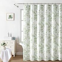 Sage Green Shower Curtain, Natalie Green, Green Shower Curtain, Green Shower Curtains, Laura Ashley Home, Floral Toile, Cotton Shower Curtain, Floral Shower Curtains, Girls Bathroom