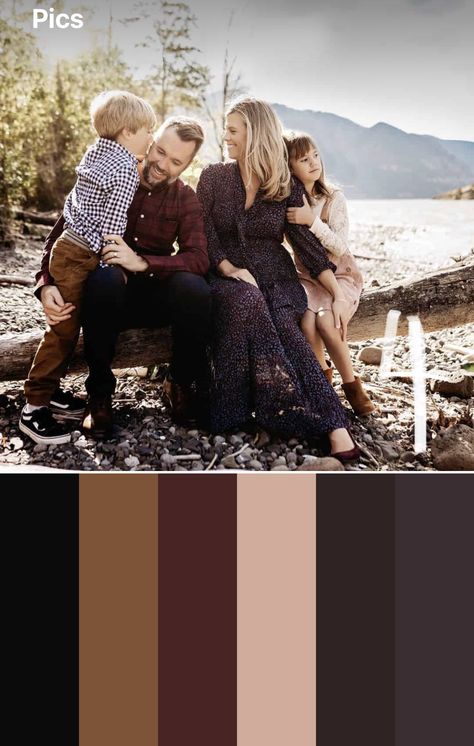 Purple Fall Picture Outfits, Purple And Cream Family Pictures, Family Photo Color Scheme Maroon, Family Pictures Dark Colors, Red Wine Family Pictures, Family Photos Blush Color Palettes, Family Picture Color Scheme Black, Pink And Orange Family Pictures, Rust And Black Family Photo Outfits