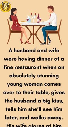 Funny City, Funny Marriage Jokes, Marriage Jokes, Joke Funny, Big Kiss, Wife Jokes, Relationship Jokes, Long Jokes, Funny Jokes For Adults